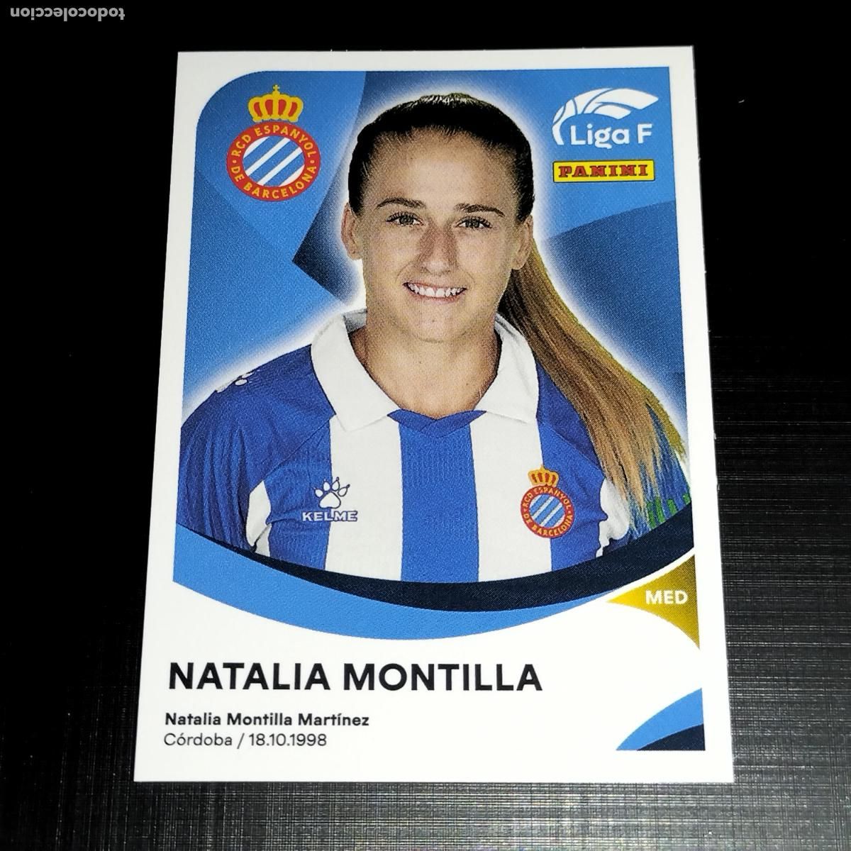Cromos de Futebol: 157 A NATALIA MONTILLA ESPANYOL CROMOS LIGA F FEMENINA PANINI 2024 2025 24 25