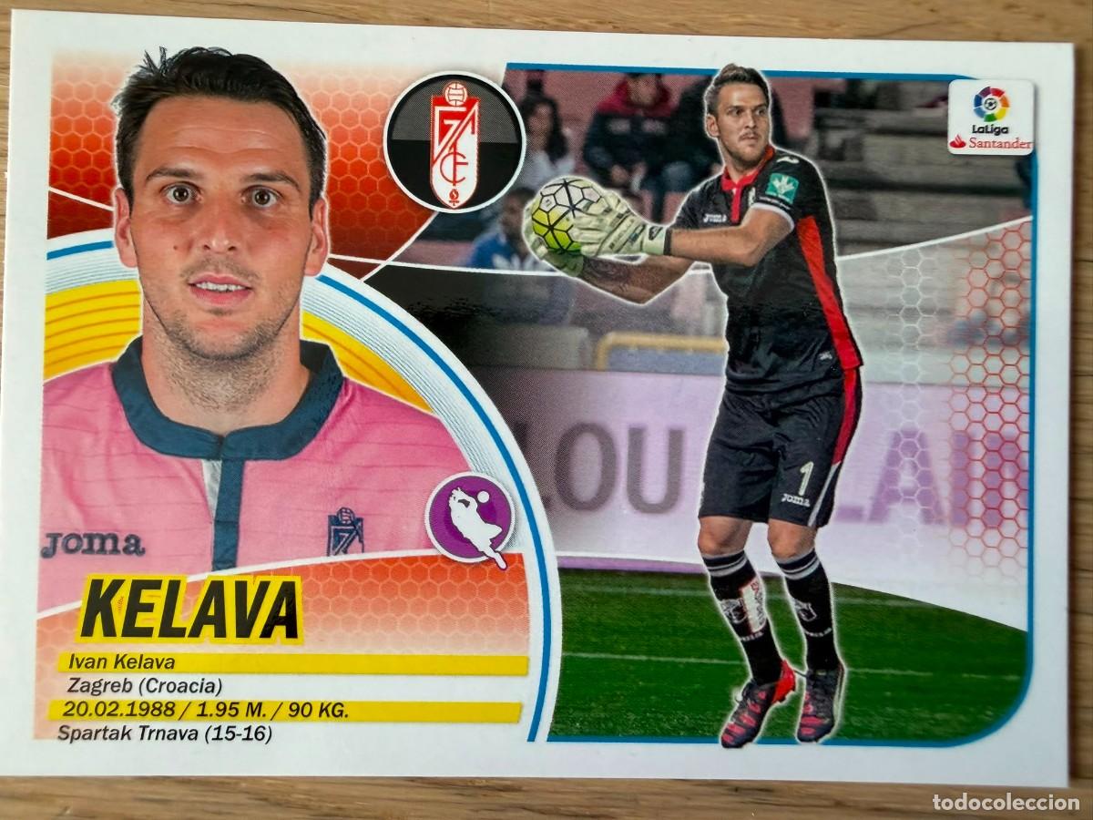 Cromos de Futebol: 2 KELAVA GRANADA 16 17 2016 2017 LIGA SANTANDER COLECCIONES ESTE SIN PEGAR STICKER