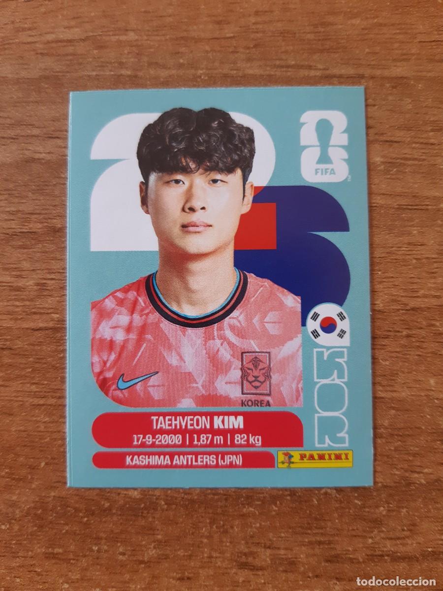 Cromos de Futebol: TAEHYEON KIM COREA DEL SUR UPDATE SET ACTUALIZACI&Oacute;N MUNDIAL 2026 PANINI STICKERS. NUEVO