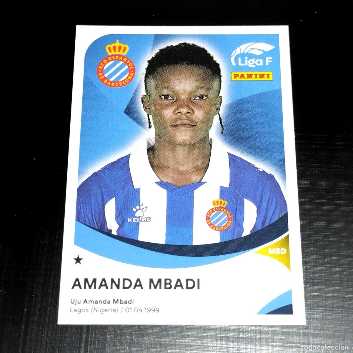 Cromos de Futebol: 154 B AMANDA MBADI ESPANYOL CROMOS LIGA F FEMENINA PANINI 2024 2025 24 25