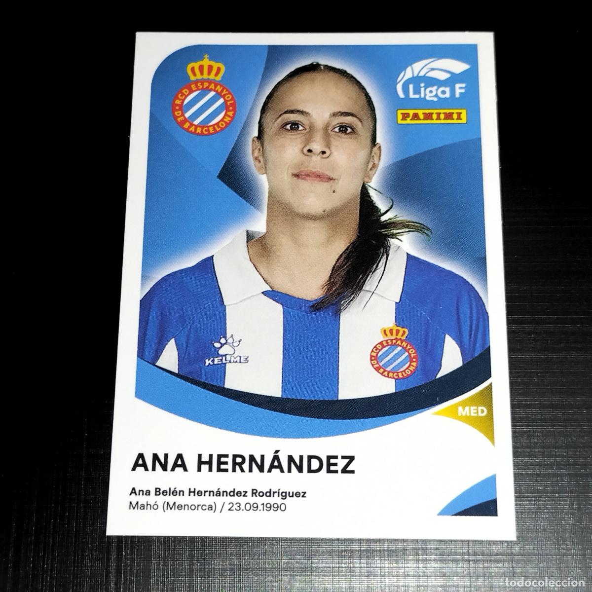 Cromos de f&uacute;tbol: 157 B ANA HERNANDEZ ESPANYOL CROMOS LIGA F FEMENINA PANINI 2024 2025 24 25