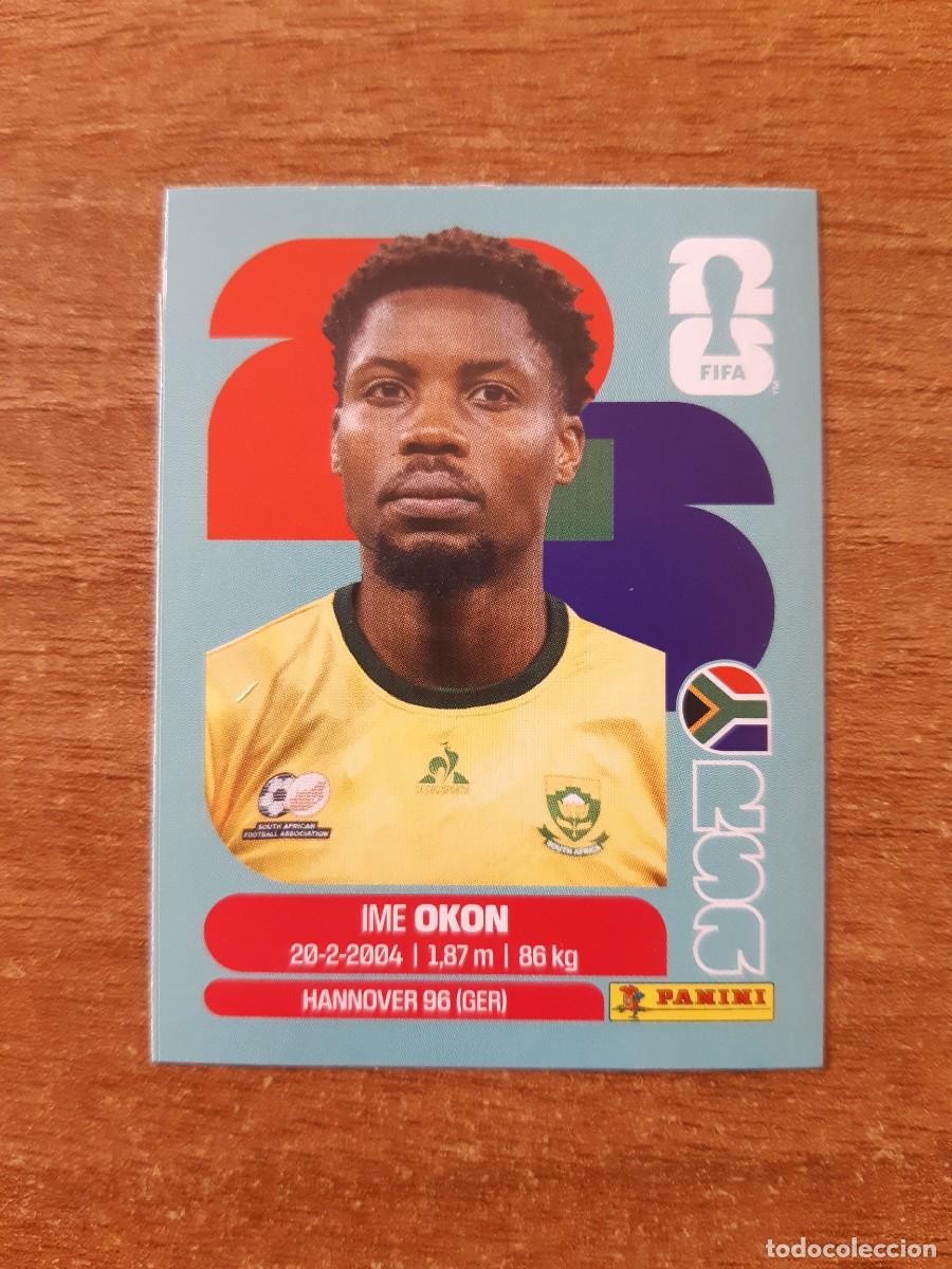 Cromos de f&uacute;tbol: IME OKON SUD&Aacute;FRICA UPDATE SET ACTUALIZACI&Oacute;N MUNDIAL 2026 PANINI STICKERS. NUEVO