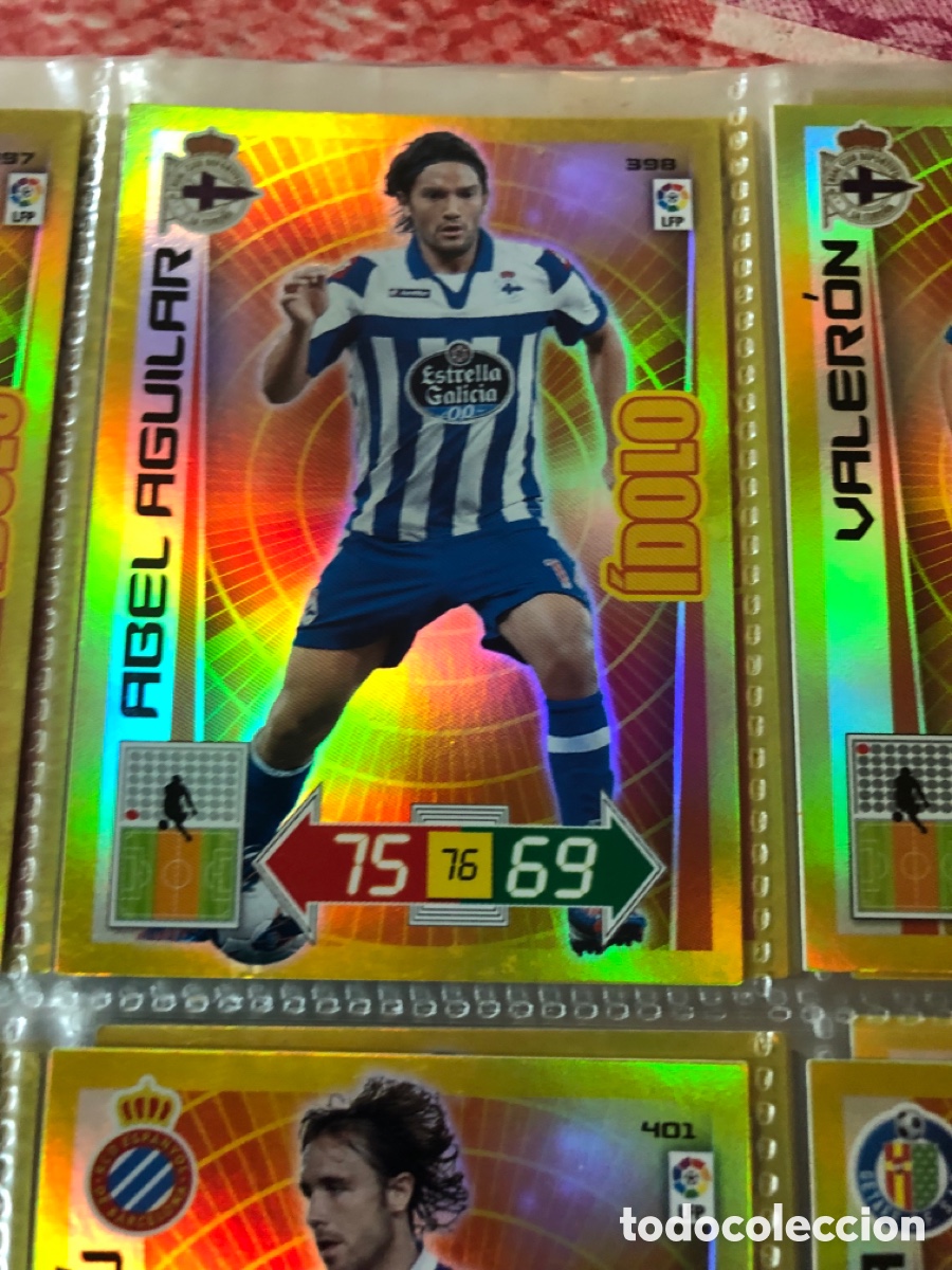 Cromos de f&uacute;tbol: Adrenalyn 2012 2013 &iacute;dolo Abel Aguilar 398 deportivo