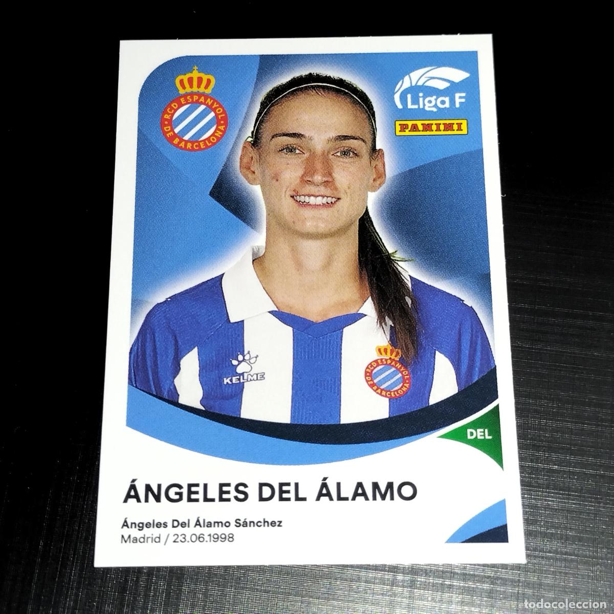 Cromos de f&uacute;tbol: 159 ANGELES DEL ALAMO ESPANYOL CROMOS LIGA F FEMENINA PANINI 2024 2025 24 25