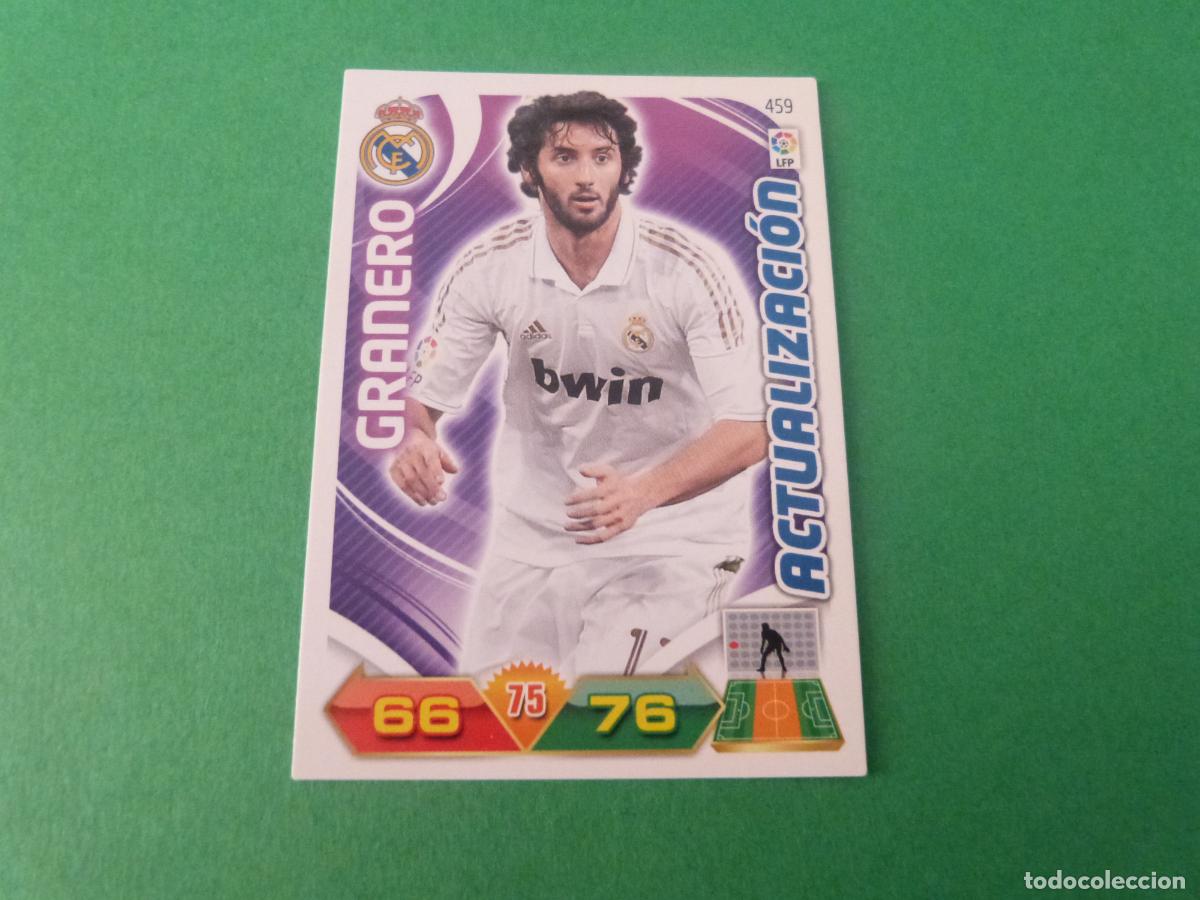 Cromos de f&uacute;tbol: TRADING CARD FUTBOL GRANERO REAL MADRID C.F. N&ordm; 459 LIGA ADRENALYN XL 2011-2012/11-12 PANINI