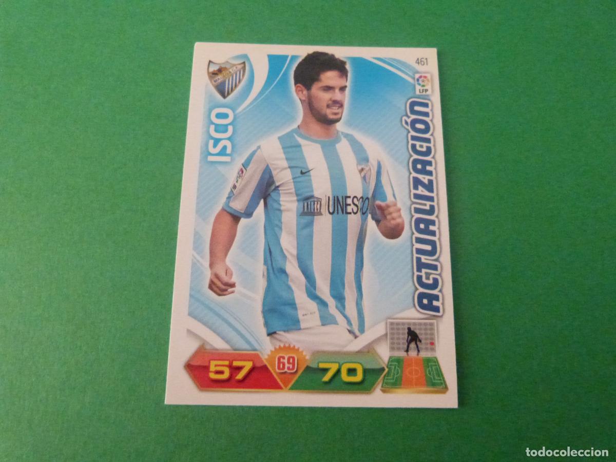 Football Stickers: TRADING CARD FUTBOL ISCO MALAGA C.F. N&ordm; 461 LIGA ADRENALYN XL 2011-2012/11-12 PANINI