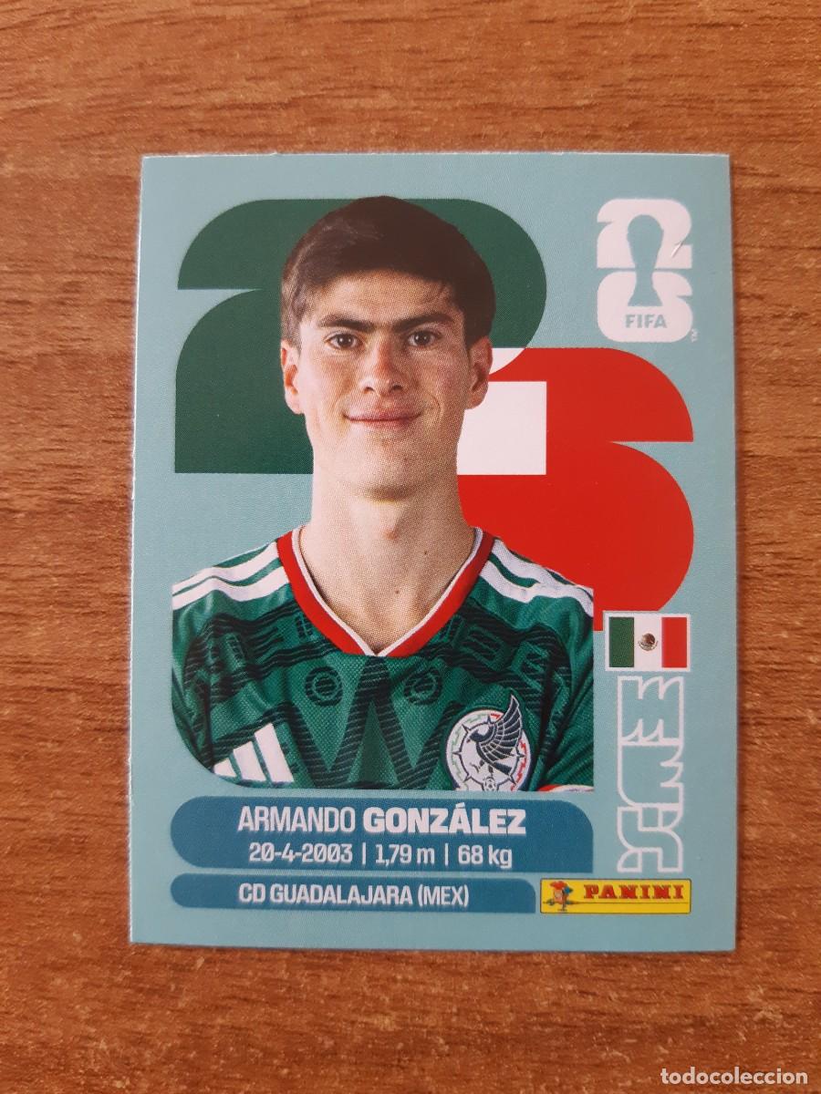 Cromos de f&uacute;tbol: ARMANDO GONZ&Aacute;LEZ M&Eacute;XICO UPDATE SET ACTUALIZACI&Oacute;N MUNDIAL 2026 PANINI STICKERS. NUEVO