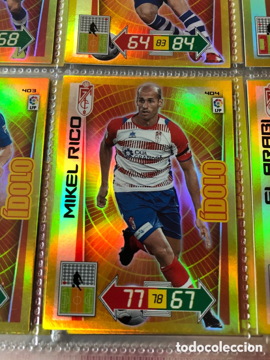 Cromos de Futebol: Adrenalyn 2012 2013 &iacute;dolo mikel rico 404 granada