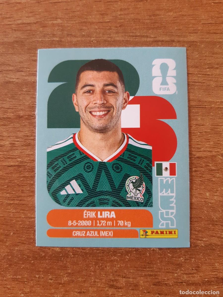 Cromos de Futebol: ERIK LIRA M&Eacute;XICO UPDATE SET ACTUALIZACI&Oacute;N MUNDIAL 2026 PANINI STICKERS. NUEVO