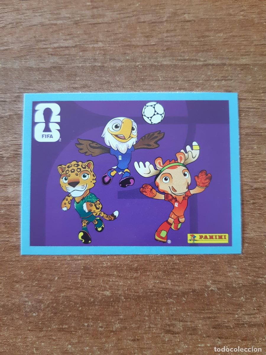 Cromos de f&uacute;tbol: MASCOTAS UPDATE SET ACTUALIZACI&Oacute;N MUNDIAL 2026 PANINI STICKERS. NUEVO