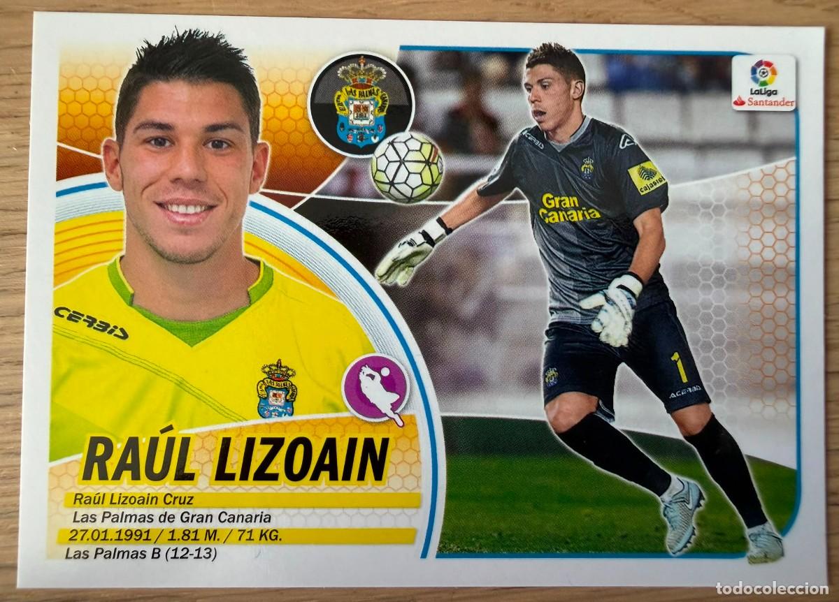 Cromos de f&uacute;tbol: 2 RAUL LIZOAIN LAS PALMAS 16 17 2016 2017 LIGA SANTANDER COLECCIONES ESTE SIN PEGAR STICKER