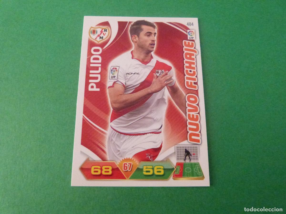 Cromos de f&uacute;tbol: TRADING CARD FUTBOL PULIDO RAYO VALLECANO N&ordm; 484 LIGA ADRENALYN XL 2011-2012/11-12 PANINI