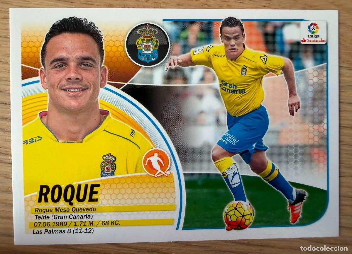 Cromos de f&uacute;tbol: 8A 8 A ROQUE LAS PALMAS 16 17 2016 2017 LIGA SANTANDER COLECCIONES ESTE SIN PEGAR STICKER