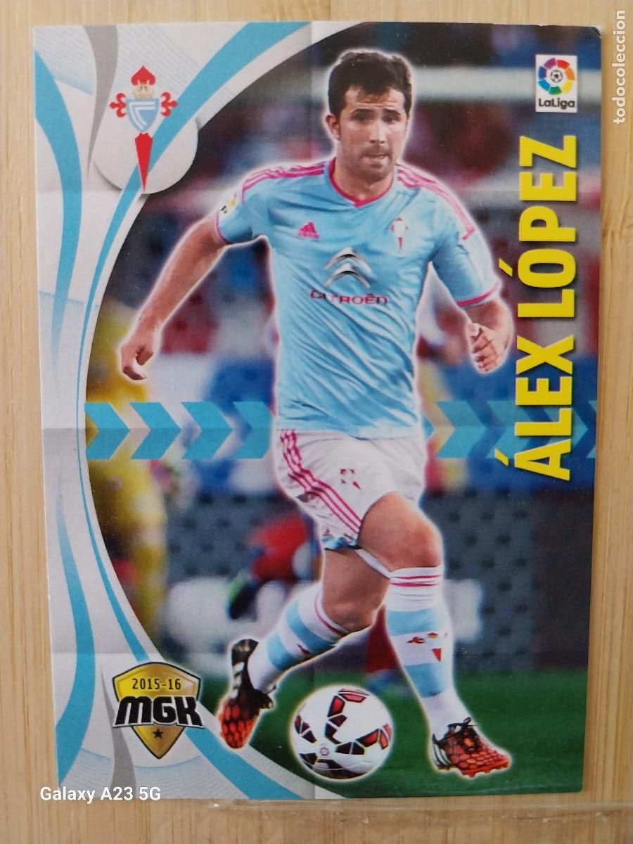 Cromos de f&uacute;tbol: AXEL LOPEZ CELTA VIGO MGK PANINI 2015 15 16 CROMO 120 CARD ORIGINAL MEGACRACKS *