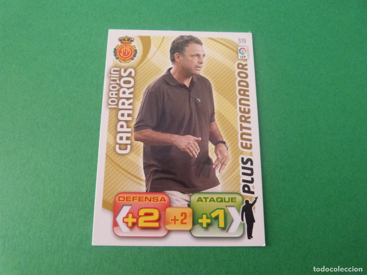 Cromos de f&uacute;tbol: TRADING CARD FUTBOL JOAQUIN CAPARROS R.C.D. MALLORCA N&ordm; 519 LIGA ADRENALYN XL 2011-2012/11-12 PANINI