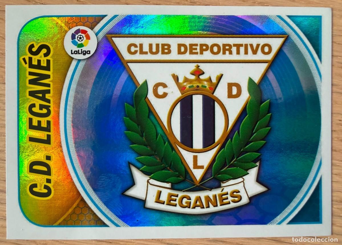 Cromos de f&uacute;tbol: 23 ESCUDO LEGANES 16 17 2016 2017 LIGA SANTANDER COLECCIONES ESTE SIN PEGAR STICKER