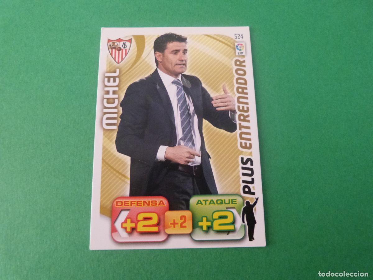 Cromos de f&uacute;tbol: TRADING CARD FUTBOL MICHEL SEVILLA F.C. N&ordm; 524 LIGA ADRENALYN XL 2011-2012/11-12 PANINI