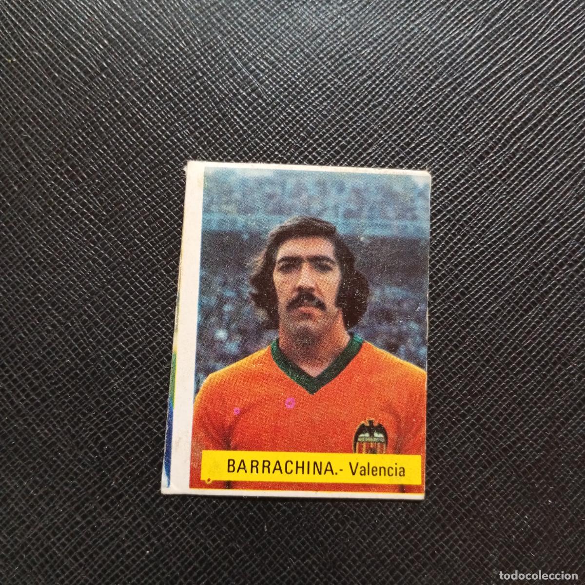 Cromos de f&uacute;tbol: BARRACHINA VALENCIA FINI 1975 1976 CROMO FUTBOL LIGA 75 76 - DESPEGADO - A124 PG181
