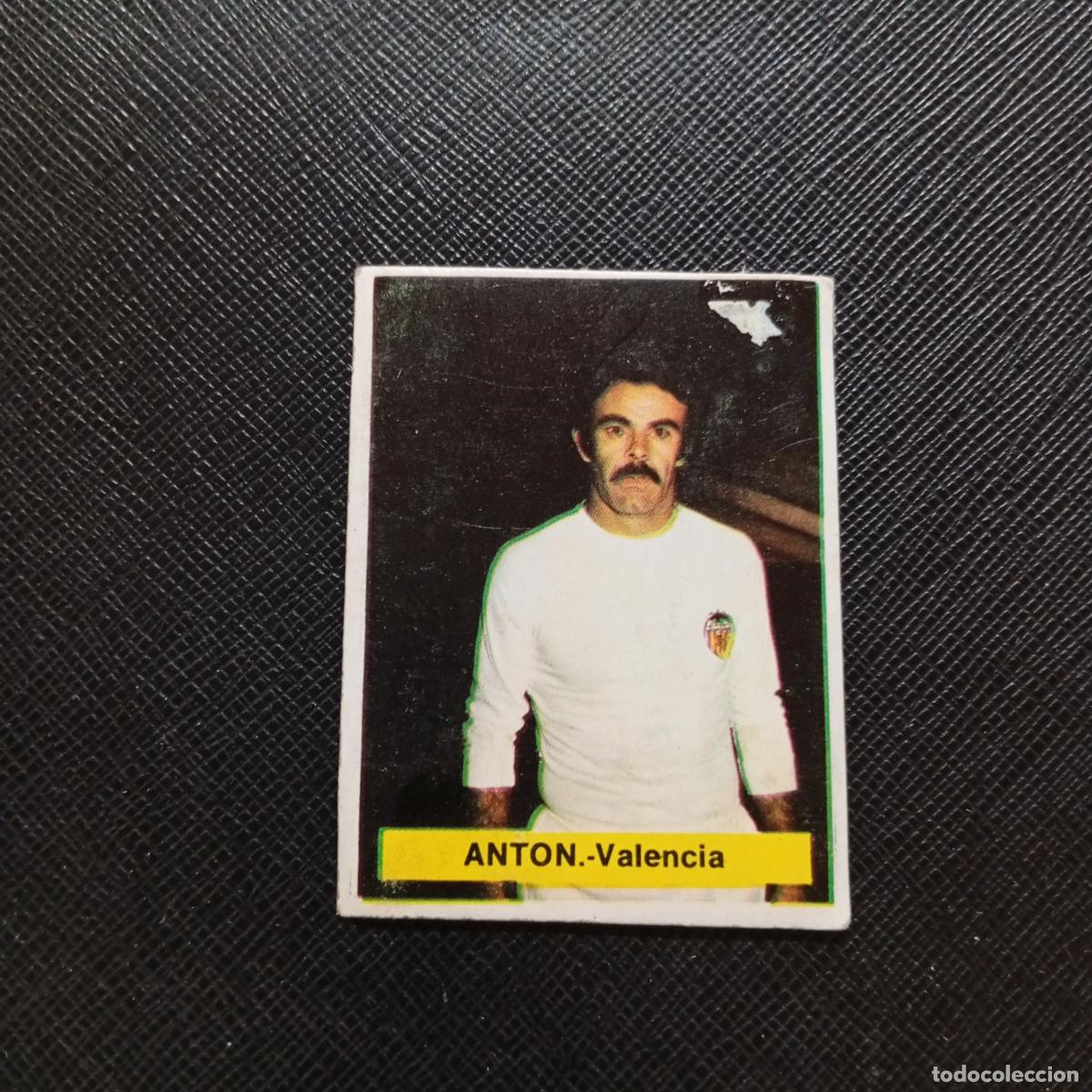 Cromos de f&uacute;tbol: ANTON VALENCIA FINI 1975 1976 CROMO FUTBOL LIGA 75 76 - DESPEGADO - A124 PG181
