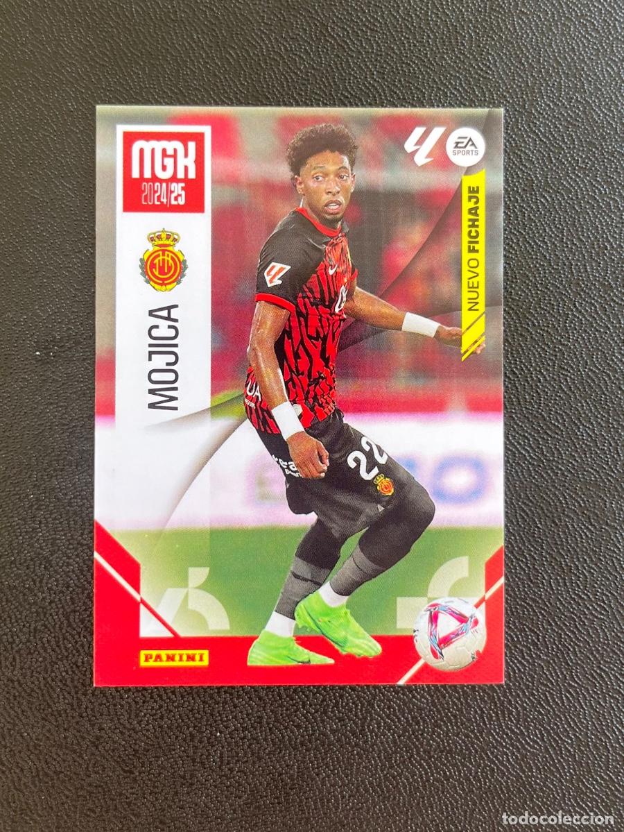 Cromos de f&uacute;tbol: 447 MOJICA NUEVO FICHAJE RCD MALLORCA MGK MEGACRACKS 24 25 PANINI CROMO LA LIGA 2024 2025