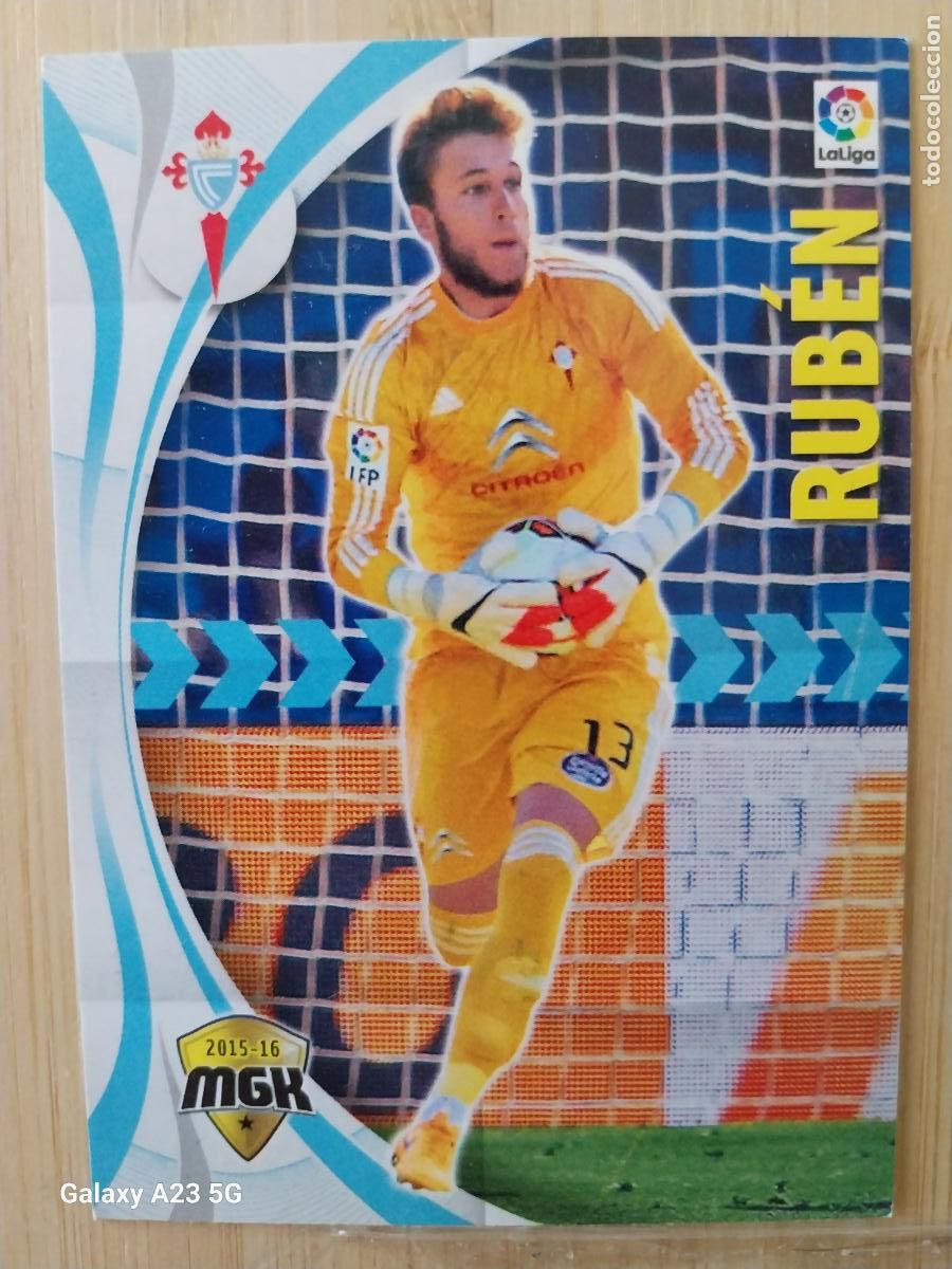 Cromos de f&uacute;tbol: RUBEN CELTA VIGO MGK PANINI 2015 15 16 CROMO 112 CARD ORIGINAL MEGACRACKS *