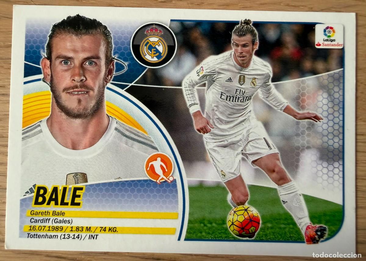 Cromos de f&uacute;tbol: 12 BALE REAL MADRID 16 17 2016 2017 LIGA SANTANDER COLECCIONES ESTE SIN PEGAR STICKER