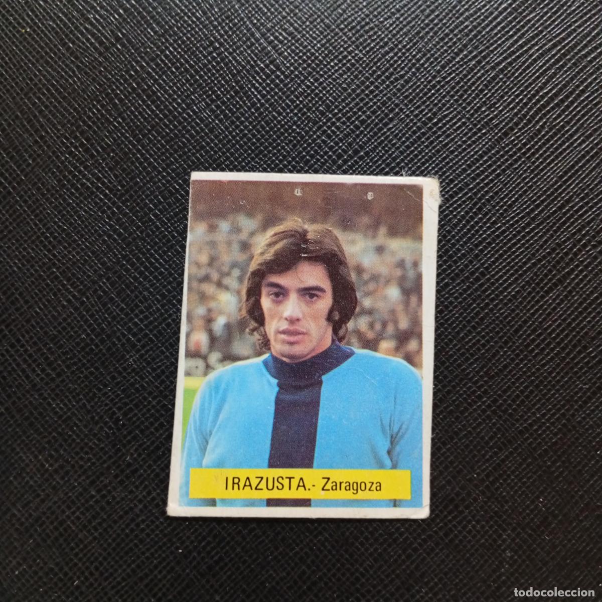 Cromos de f&uacute;tbol: IRAZUSTA ZARAGOZA FINI 1975 1976 CROMO FUTBOL LIGA 75 76 - DESPEGADO - A124 PG199
