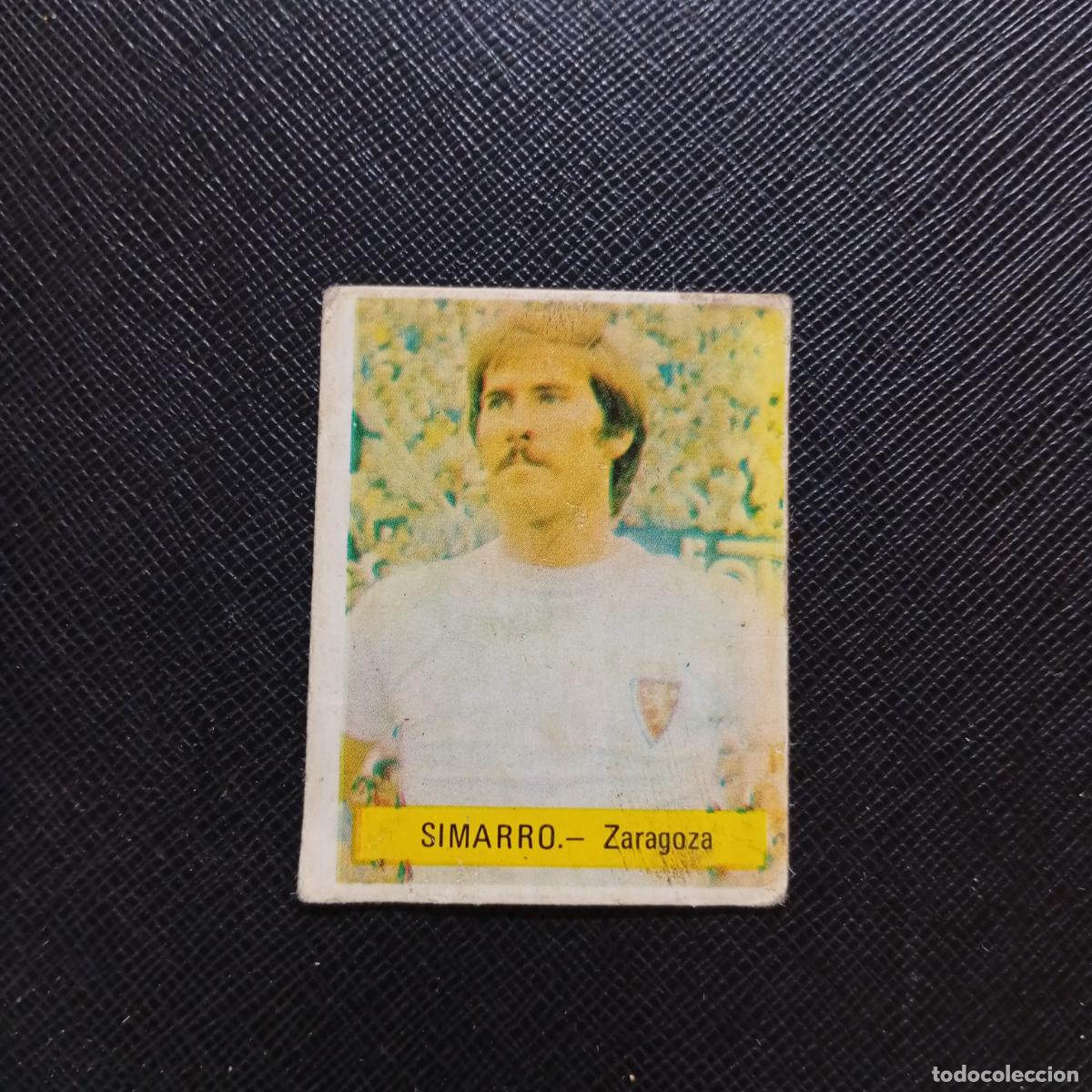Cromos de f&uacute;tbol: SIMARRO ZARAGOZA FINI 1975 1976 CROMO FUTBOL LIGA 75 76 - DESPEGADO - A124 PG199