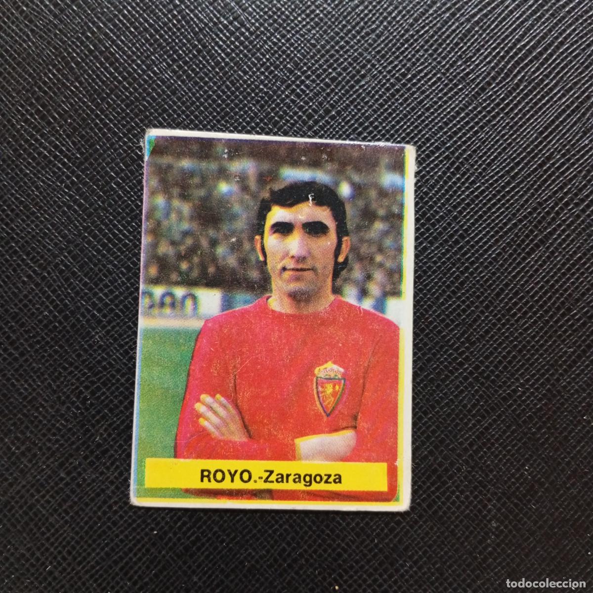 Cromos de Futebol: ROYO ZARAGOZA FINI 1975 1976 CROMO FUTBOL LIGA 75 76 - DESPEGADO - A124 PG199
