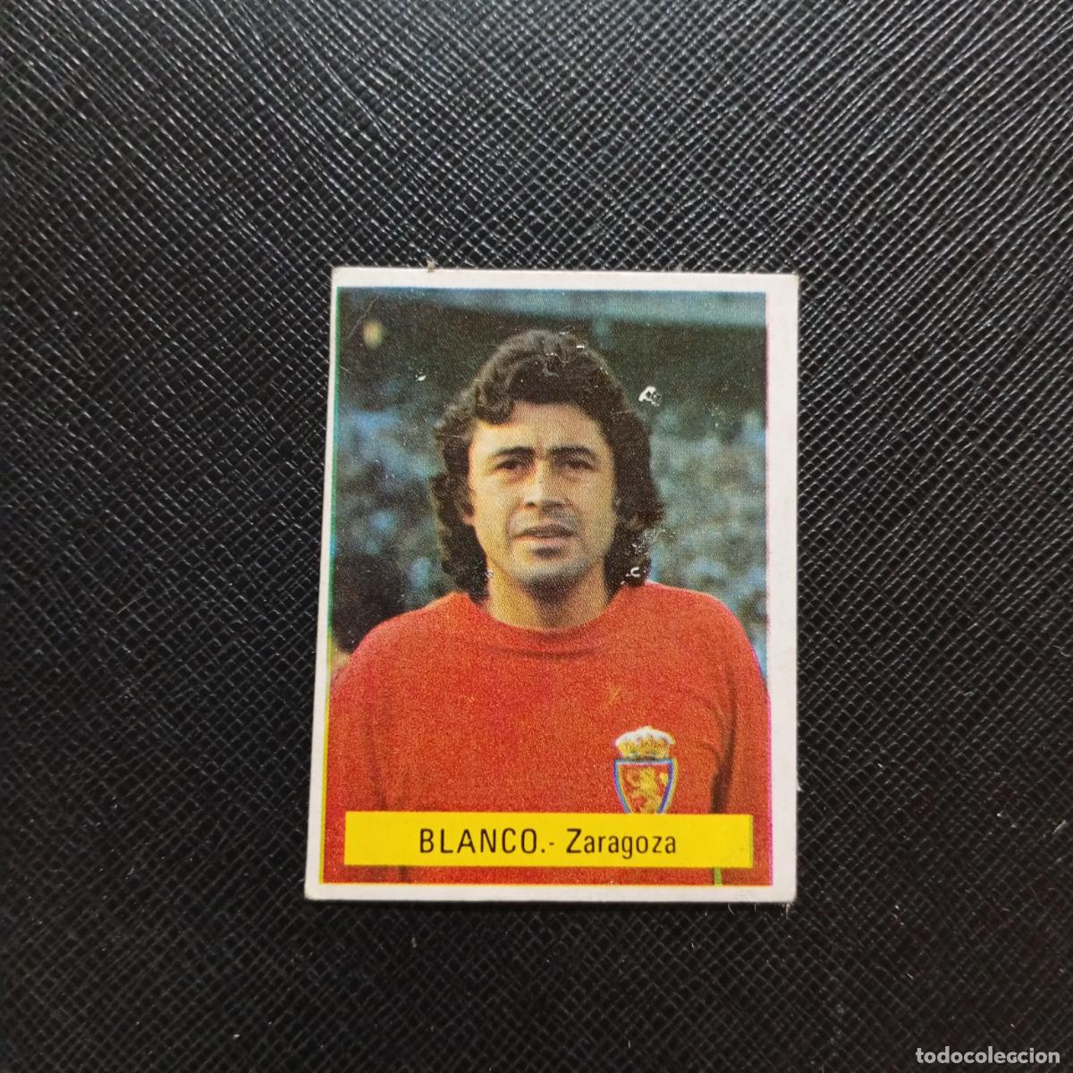 Cromos de Futebol: BLANCO ZARAGOZA FINI 1975 1976 CROMO FUTBOL LIGA 75 76 - DESPEGADO - A124 PG199