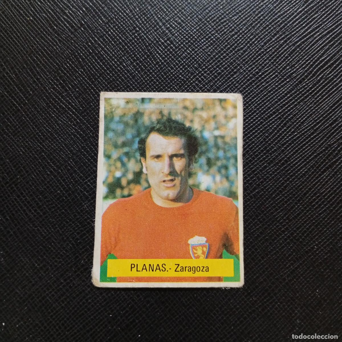Fu&szlig;ball-Sticker: PLANAS ZARAGOZA FINI 1975 1976 CROMO FUTBOL LIGA 75 76 - DESPEGADO - A124 PG208