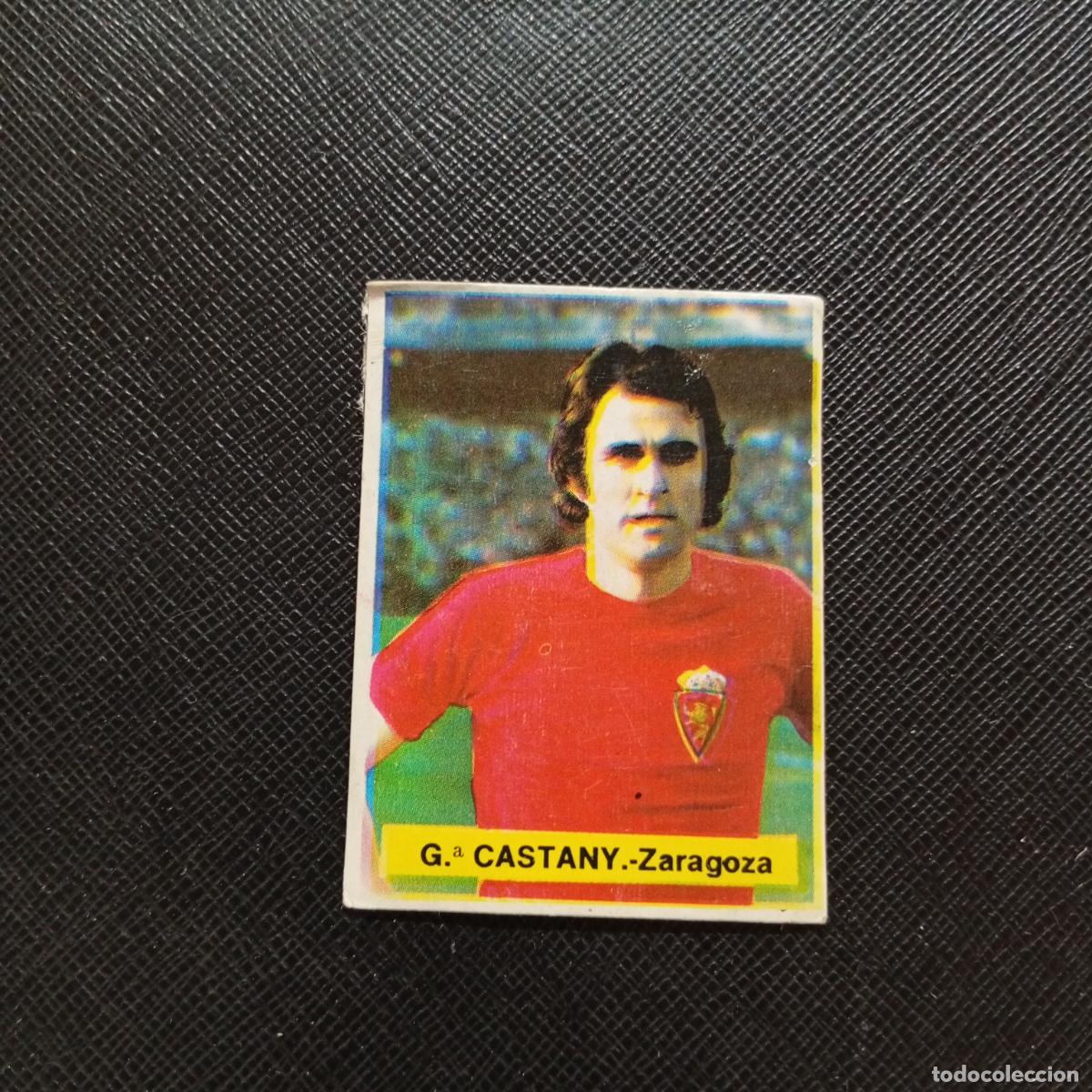 Fu&szlig;ball-Sticker: G CASTANY ZARAGOZA FINI 1975 1976 CROMO FUTBOL LIGA 75 76 - DESPEGADO - A124 PG208
