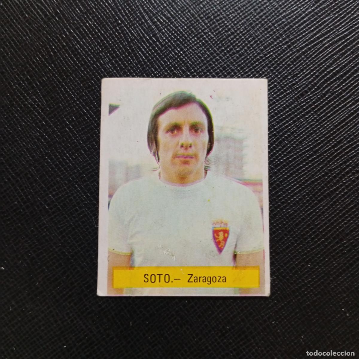Cromos de f&uacute;tbol: SOTO ZARAGOZA FINI 1975 1976 CROMO FUTBOL LIGA 75 76 - DESPEGADO - A124 PG208