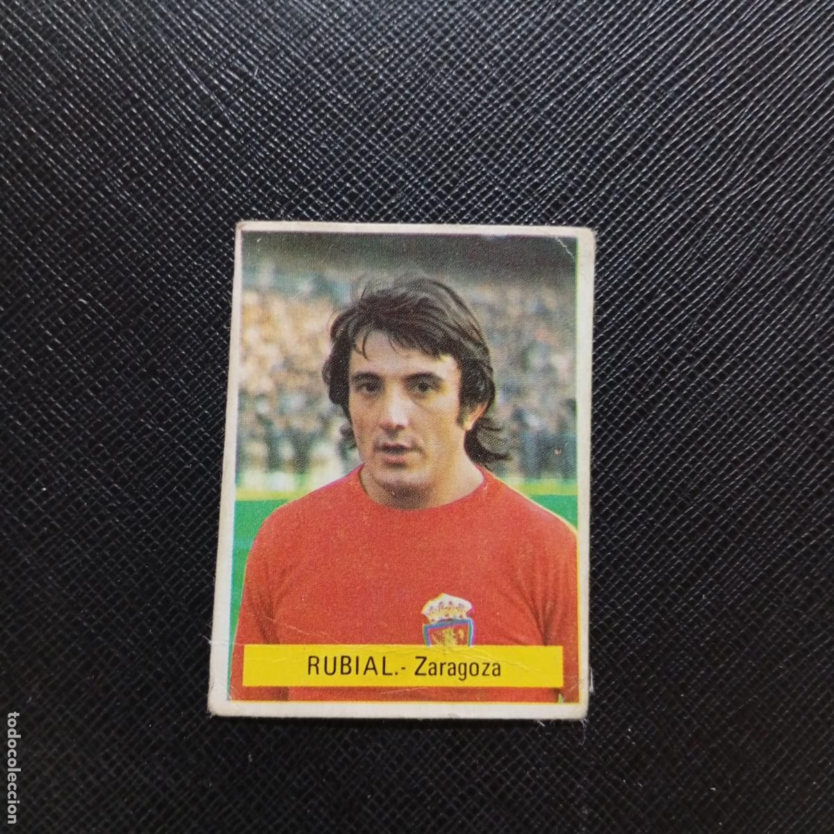 Cromos de f&uacute;tbol: RUBIAL ZARAGOZA FINI 1975 1976 CROMO FUTBOL LIGA 75 76 - DESPEGADO - A124 PG208