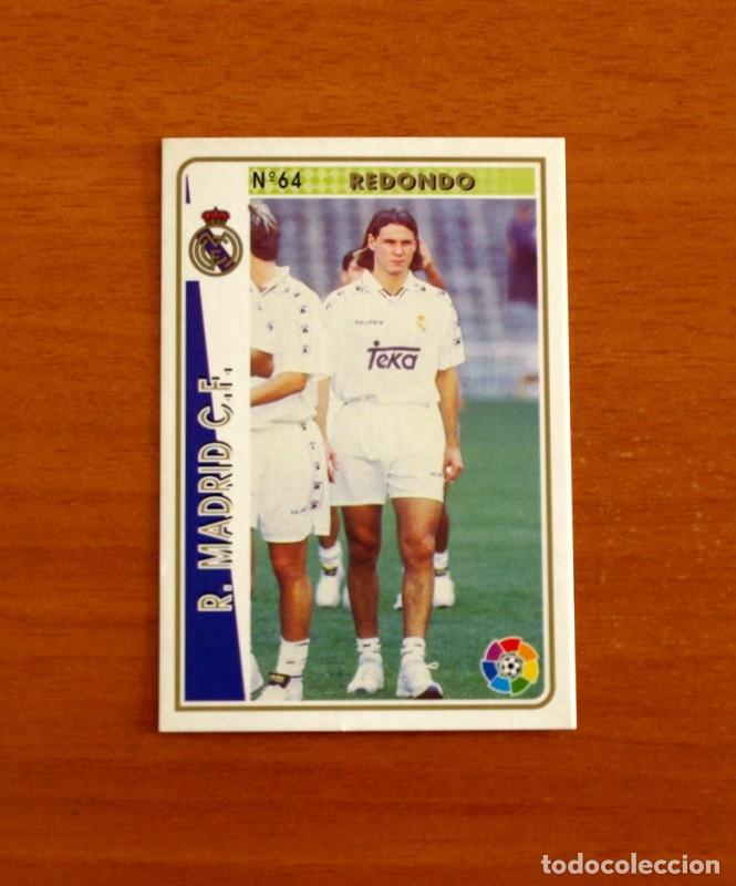 Cromos de f&uacute;tbol: Real Madrid -N&ordm; 64 Redondo -Mundicromo Las Fichas de la Liga 1994-1995-94-95
