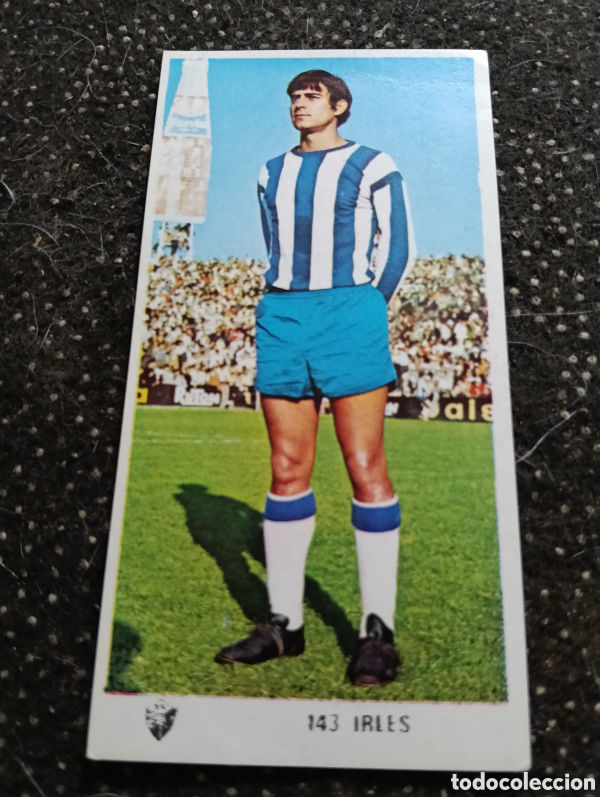 Cromos de f&uacute;tbol: N&deg; 143 Irles M&aacute;laga Ruiz Romero 1971-1972. 71-72. Nunca pegado