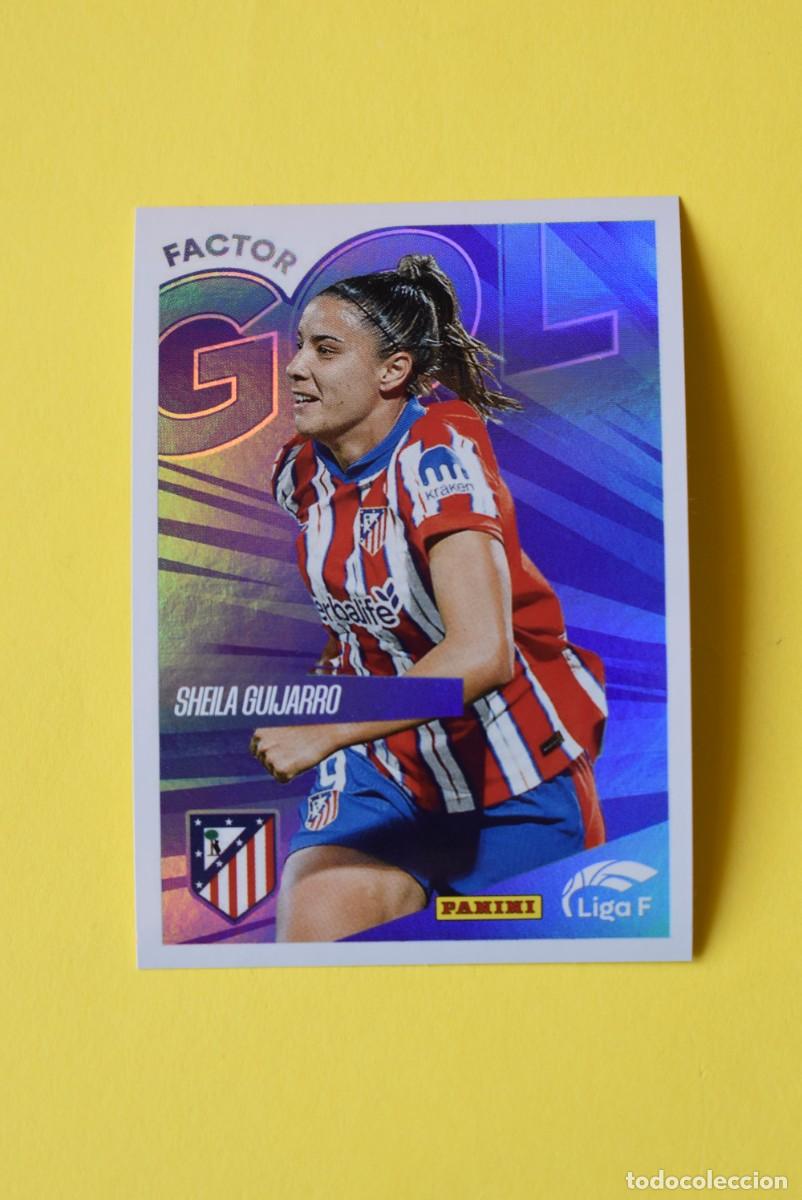 Cromos de f&uacute;tbol: Cromo Liga F. 2025 2026. 25 26. Factor Gol. Sheila Guijarro. Atl&eacute;tico de Madrid. N. &ordm; 370. Panini