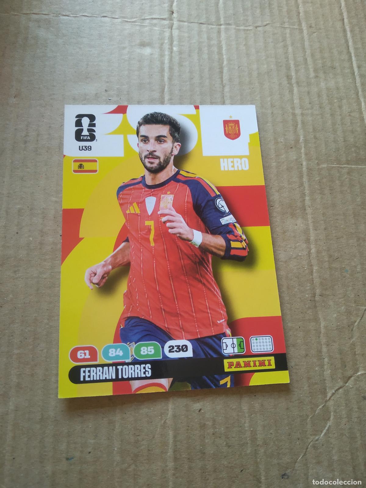 Cromos de f&uacute;tbol: U39 FERRAN TORRES ESPA&Ntilde;A UPGRADE UPDATE CROMO FUTBOL PANINI ADRENALYN MUNDIAL 2026 WORLD CUP