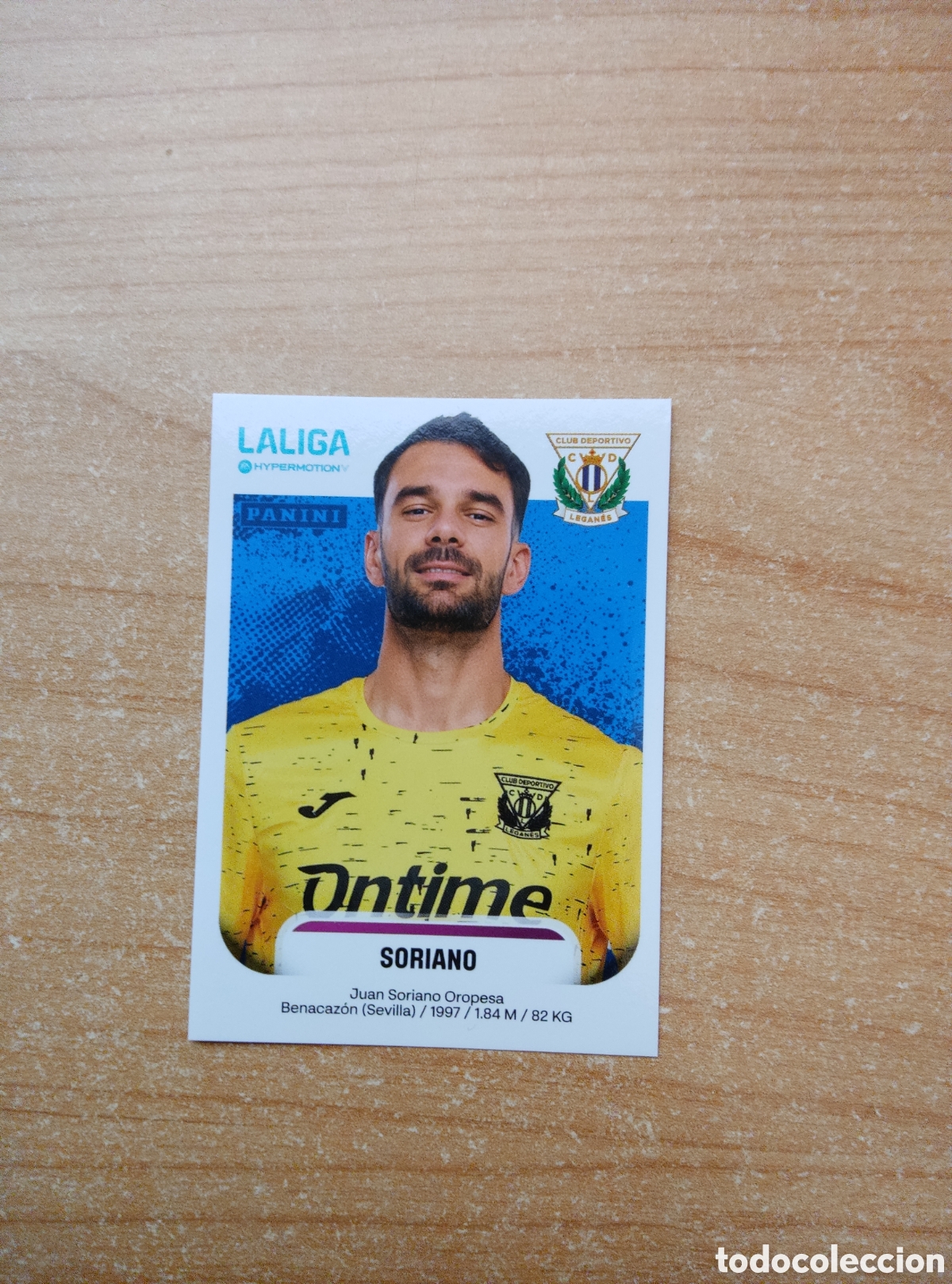 Cromos de f&uacute;tbol: 270 SORIANO LEGANES LIGA HYPERMOTION 2025 2026