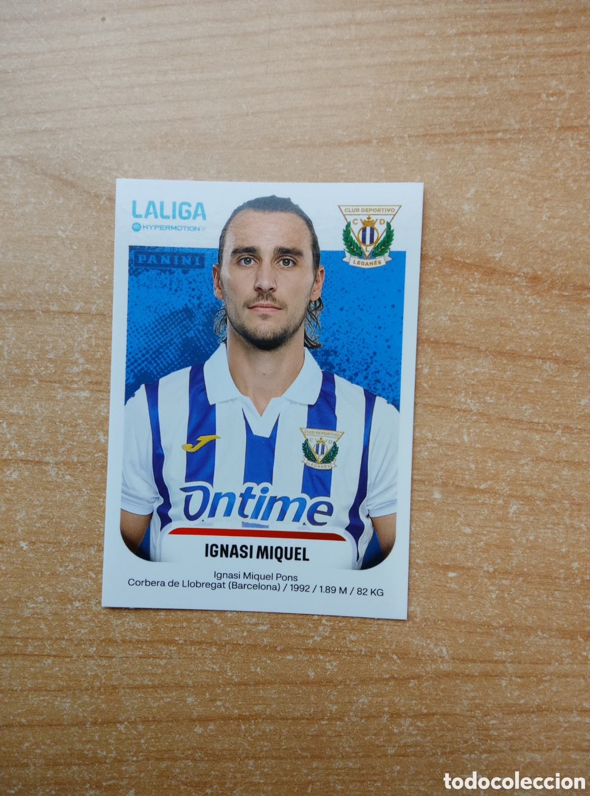 Fu&szlig;ball-Sticker: 273B IGNASI MIQUEL LEGANES LIGA HYPERMOTION 2025 2026
