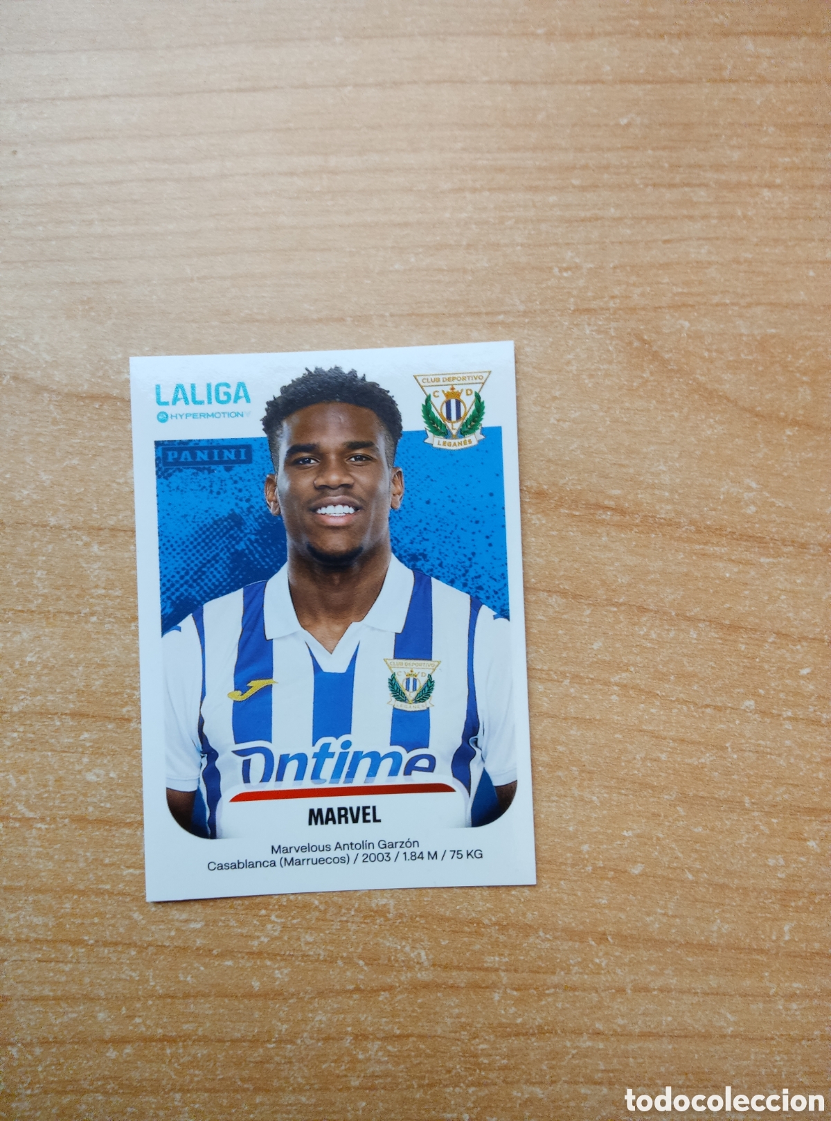 Football Stickers: 276A MARVEL LEGANES LIGA HYPERMOTION 2025 2026