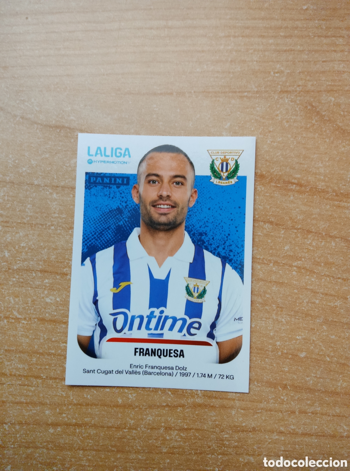 Cromos de f&uacute;tbol: 276B FRANQUESA LEGANES LIGA HYPERMOTION 2025 2026
