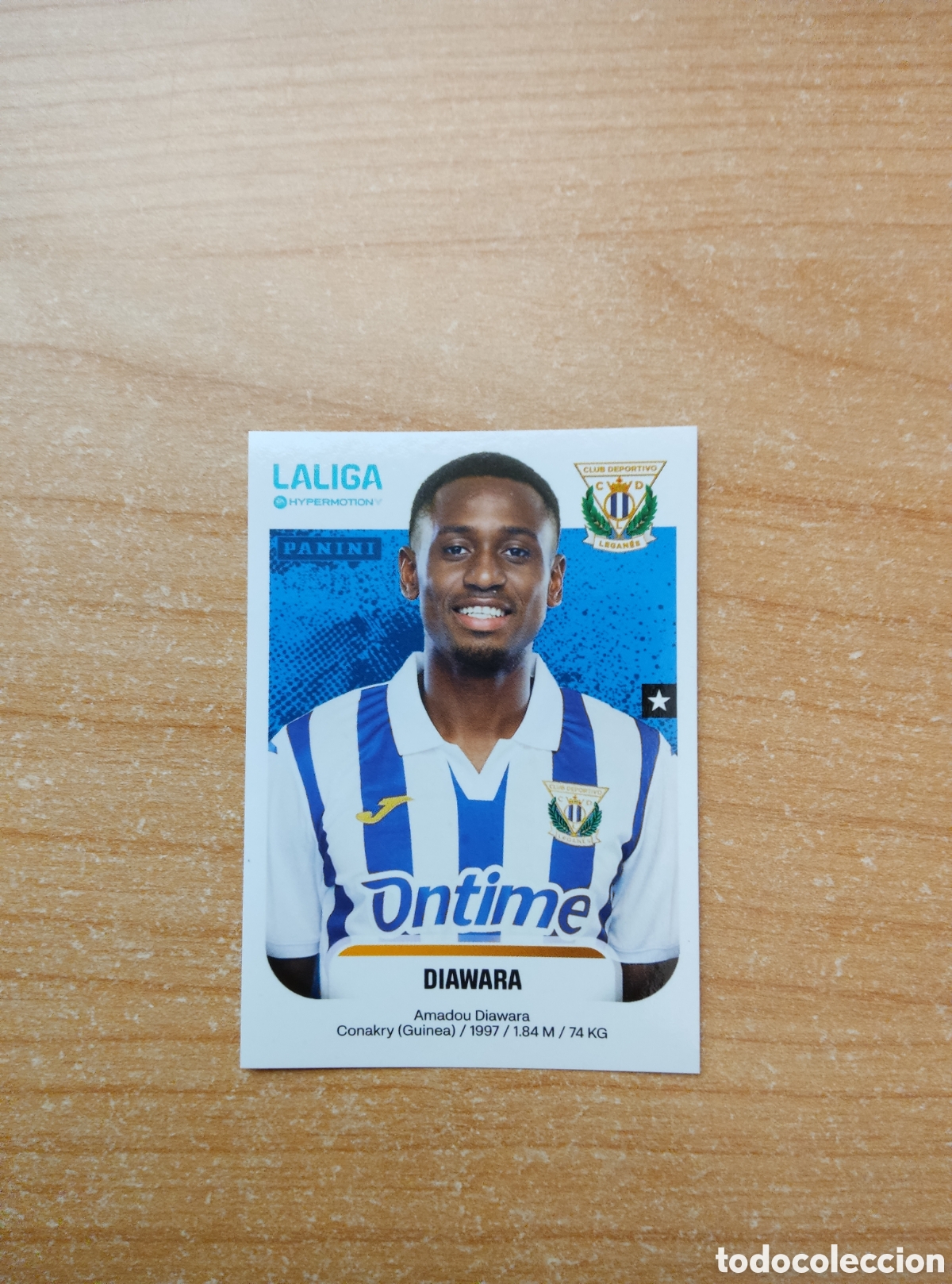 Cromos de f&uacute;tbol: 277 DIAWARA LEGANES LIGA HYPERMOTION 2025 2026