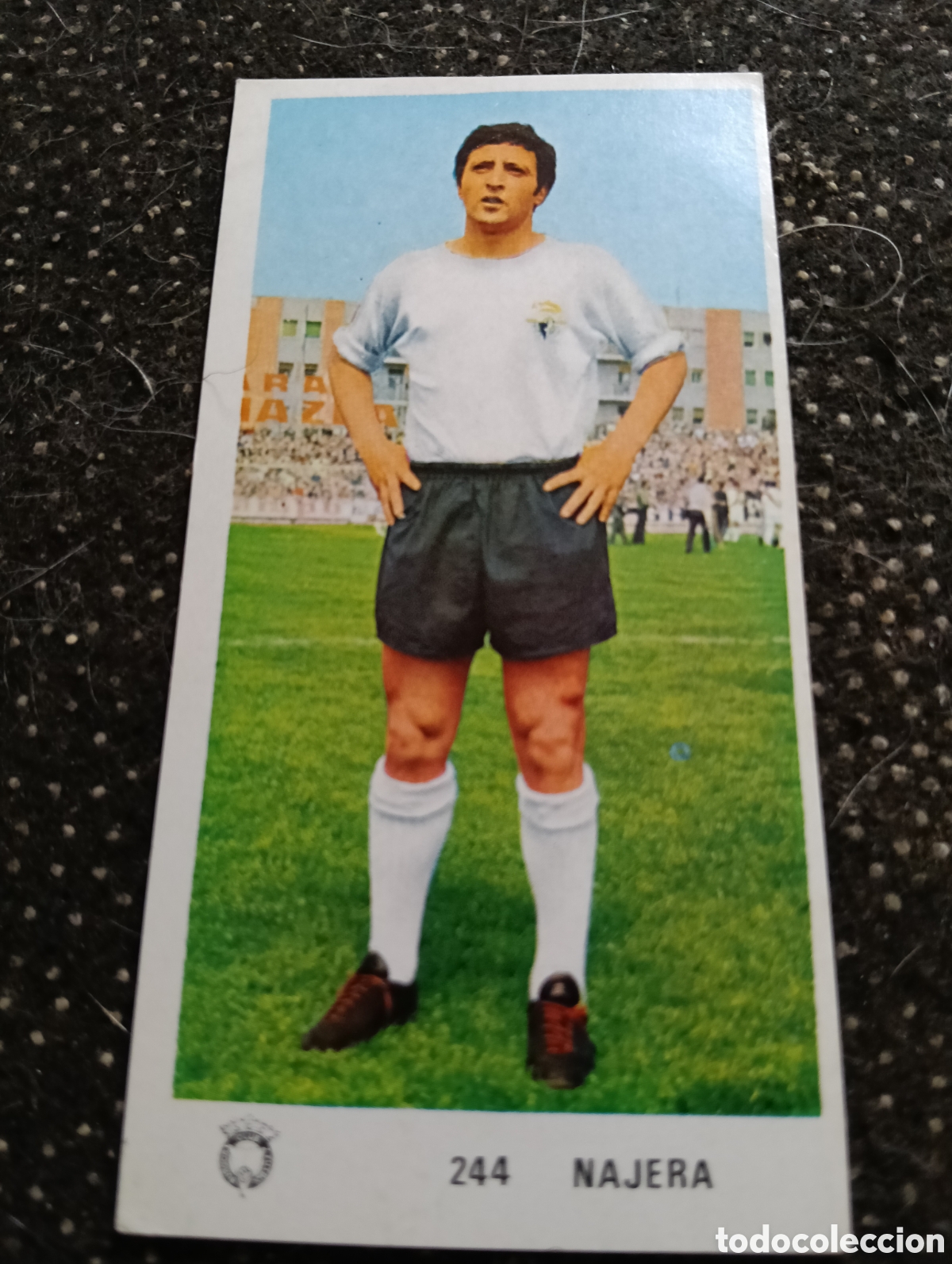 Cromos de Futebol: N&deg; 244 Najera Burgos Ruiz Romero 1971-1972. 71-72. Nunca pegado