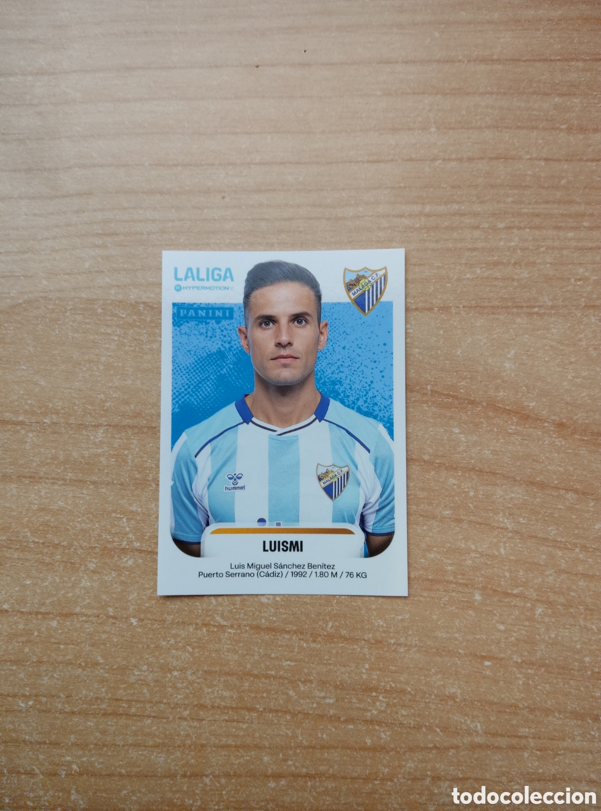 Figurine di Calcio: 297 LUISMI MALAGA LIGA HYPERMOTION 2025 2026