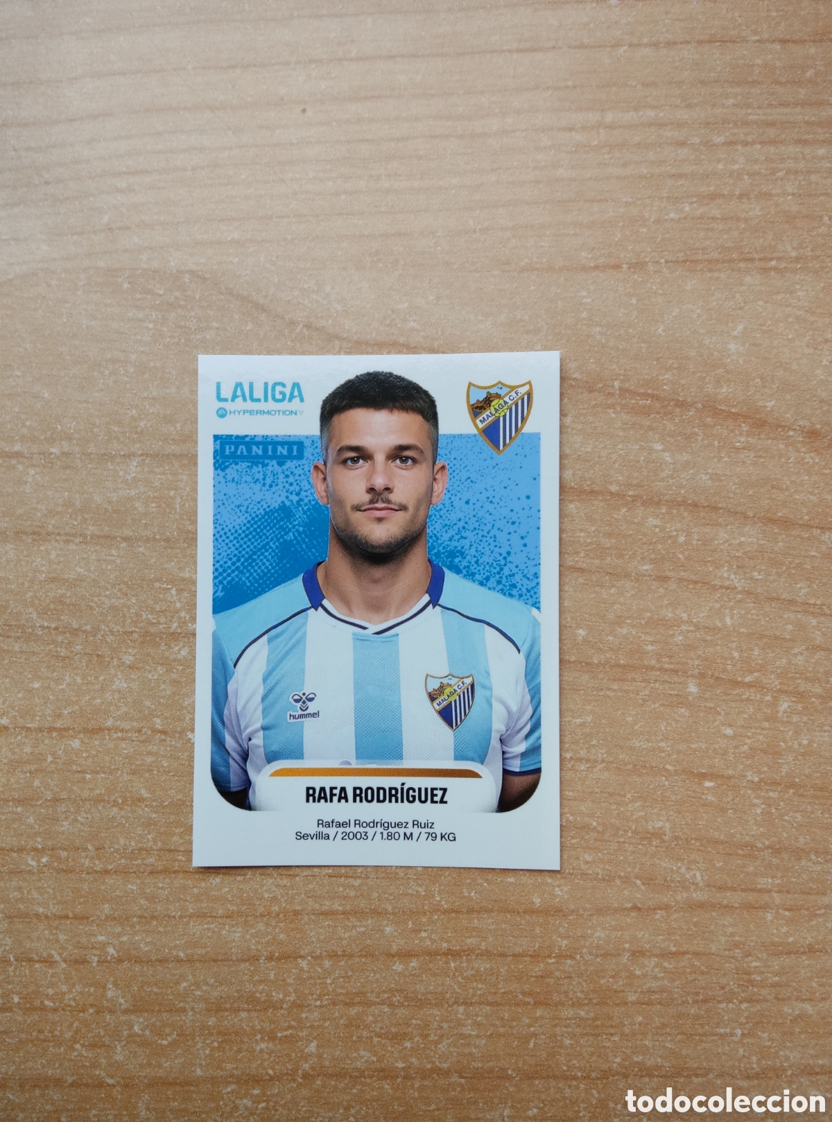 Figurine di Calcio: 300 RAFA RODRIGUEZ MALAGA LIGA HYPERMOTION 2025 2026