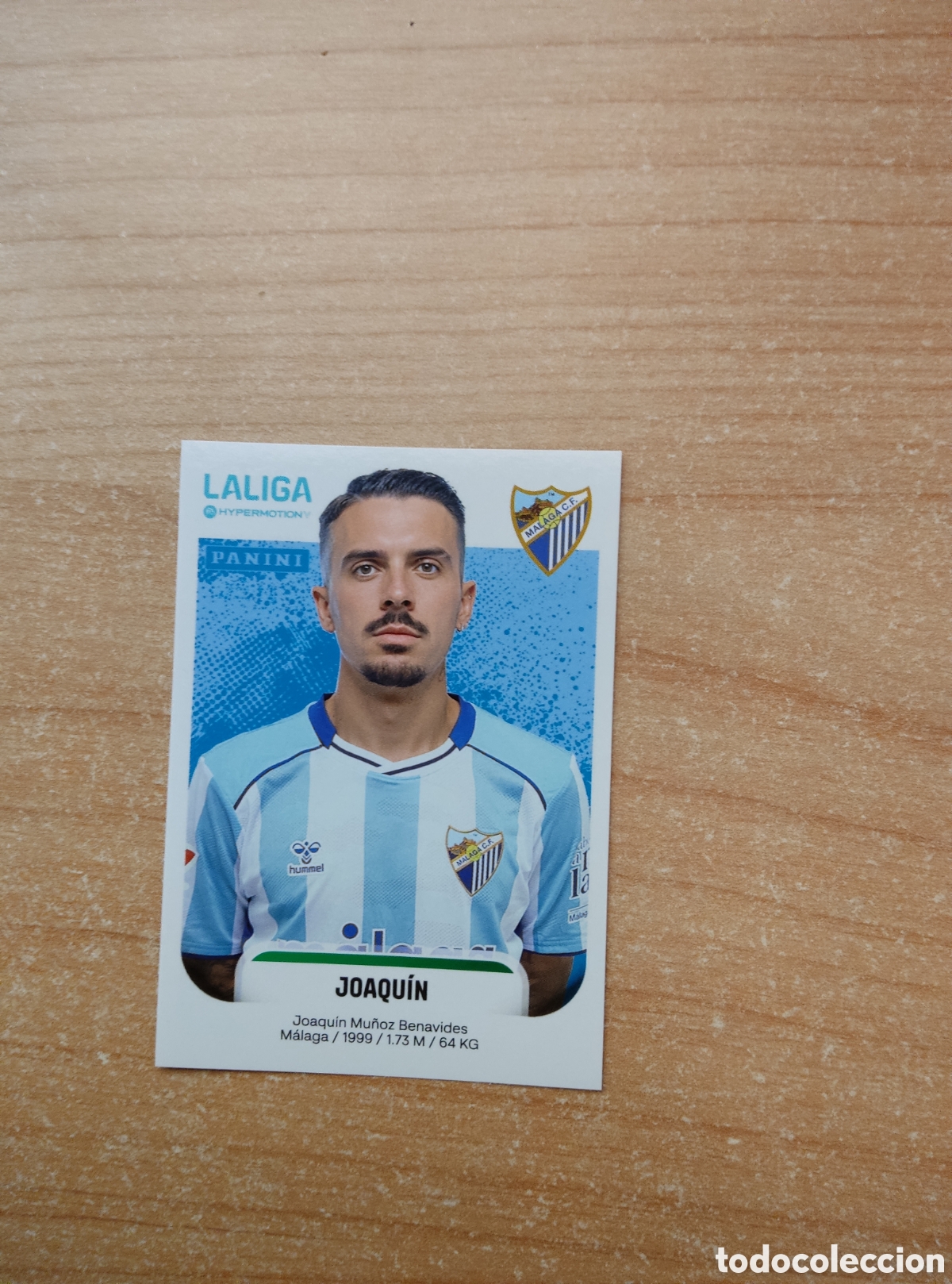 Figurine di Calcio: 303 JOAQUIN MALAGA LIGA HYPERMOTION 2025 2026