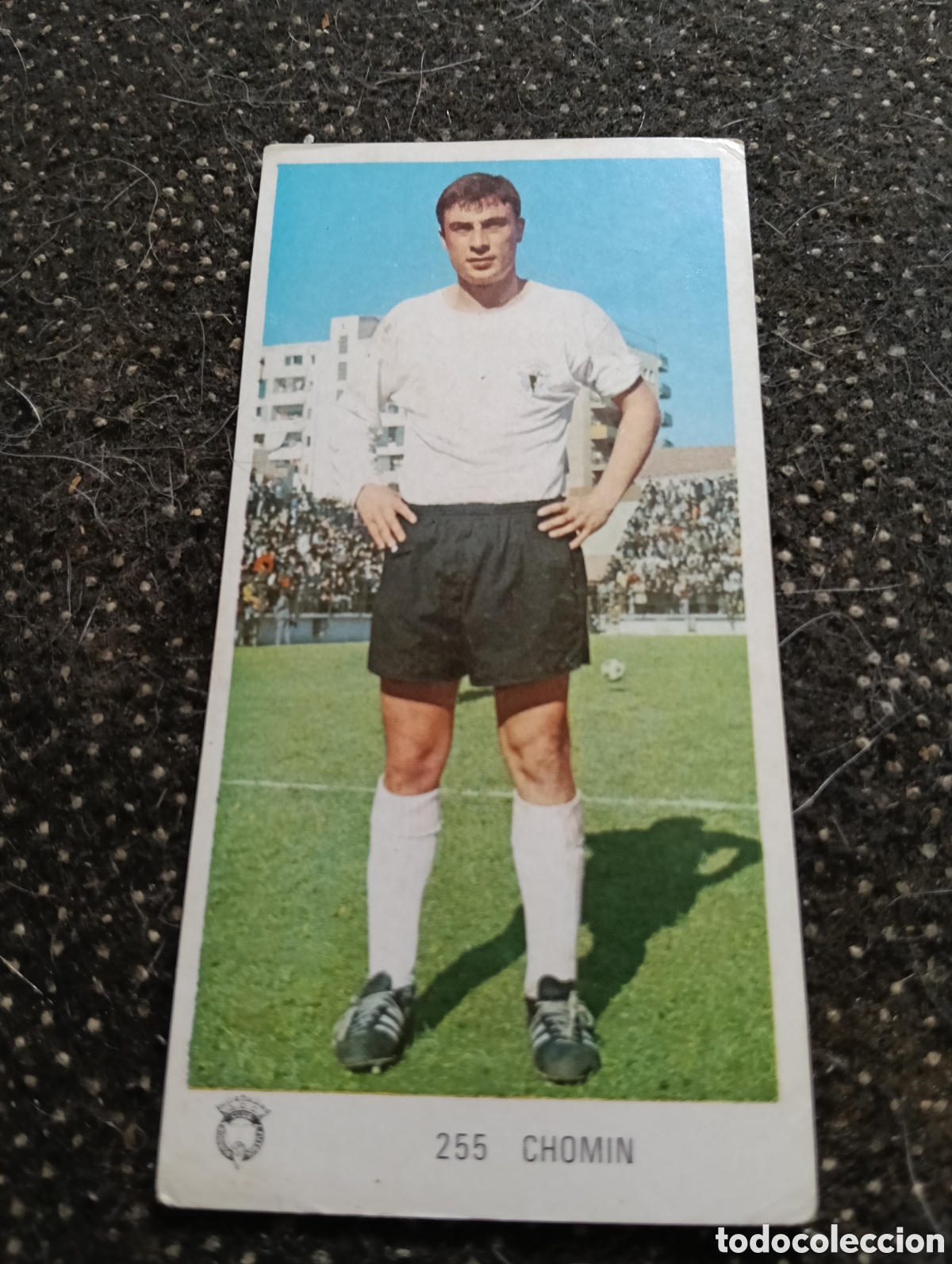 Figurine di Calcio: N&deg; 255 Chomin Burgos Ruiz Romero 1971-1972. 71-72. Nunca pegado