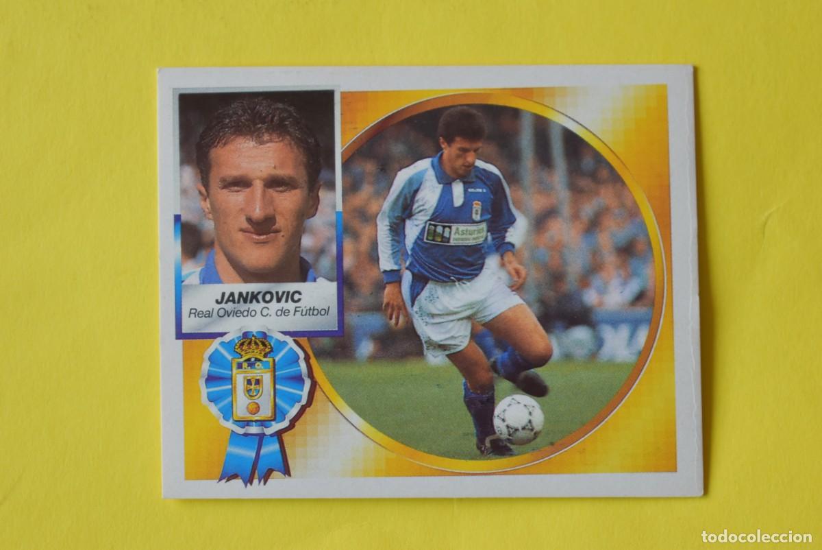 Figurine di Calcio: Cromo Liga 1994 1995. 94 95. 1 &ordf; Divisi&oacute;n. Jankovic. Real Oviedo. Ediciones ESTE. Sin pegar