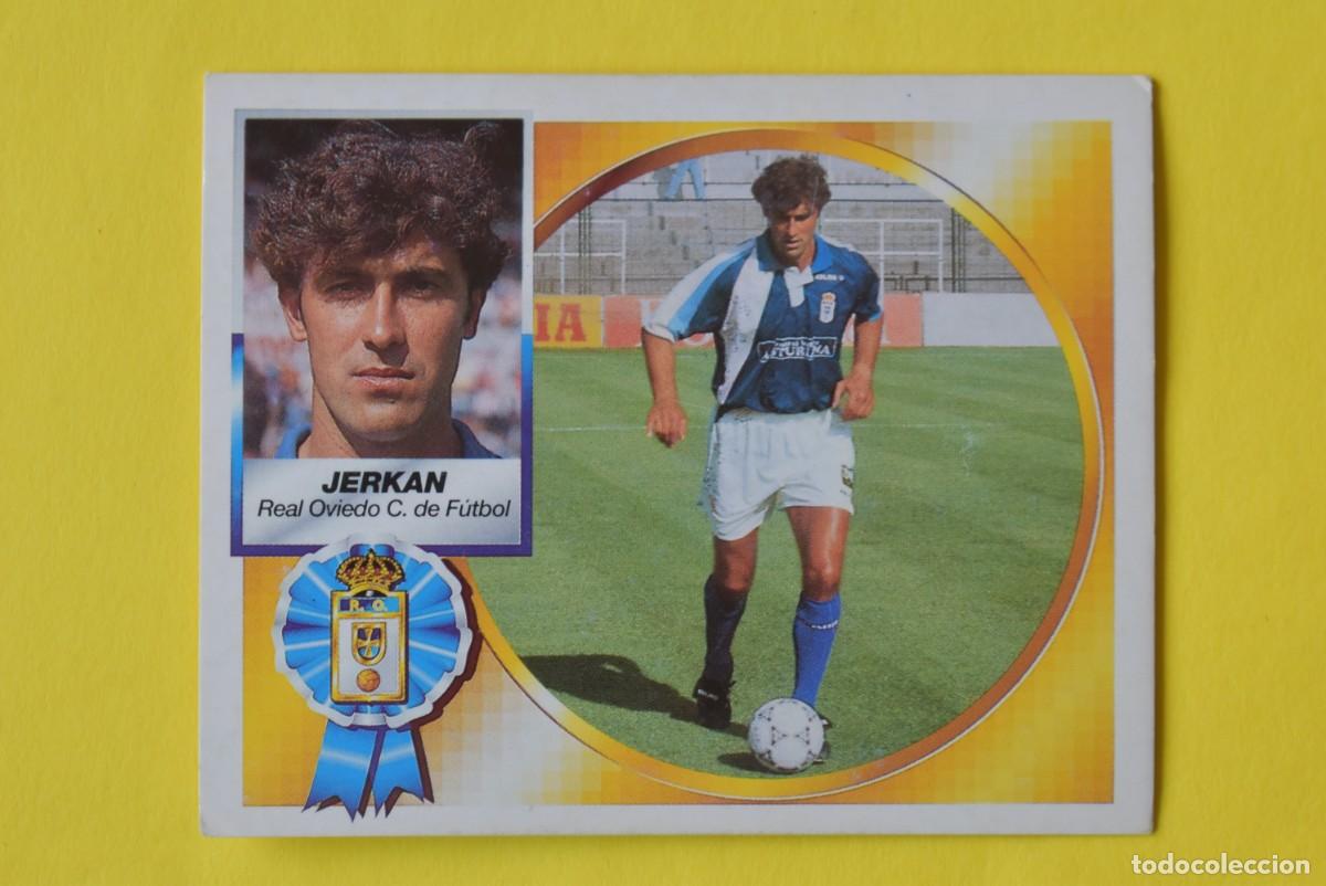 Cromos de Futebol: Cromo Liga 1994 1995. 94 95. 1 &ordf; Divisi&oacute;n. Jerkan. Real Oviedo. Ediciones ESTE. Sin pegar